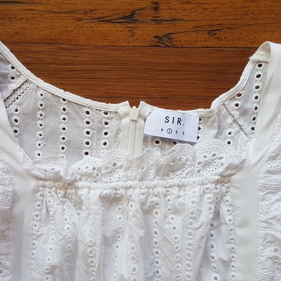 Sir The Label, Sz 1 Broderie Dress - Picture 3 of 6